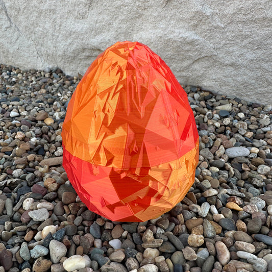 Crystal Egg Red/Gold Complete