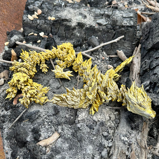 Phoenix Dragon Gold Side