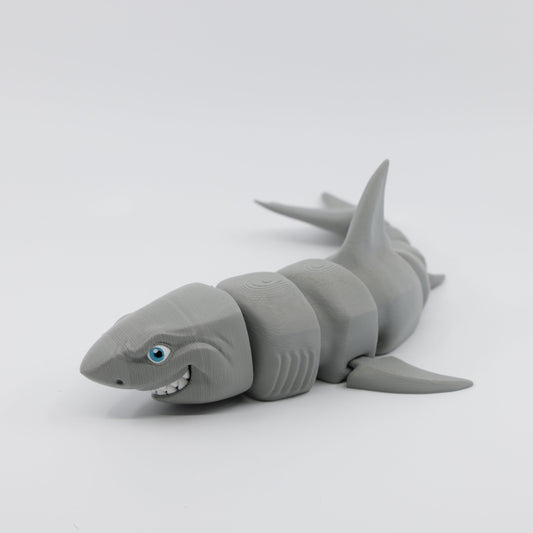 Great White Shark Grey Front/Side