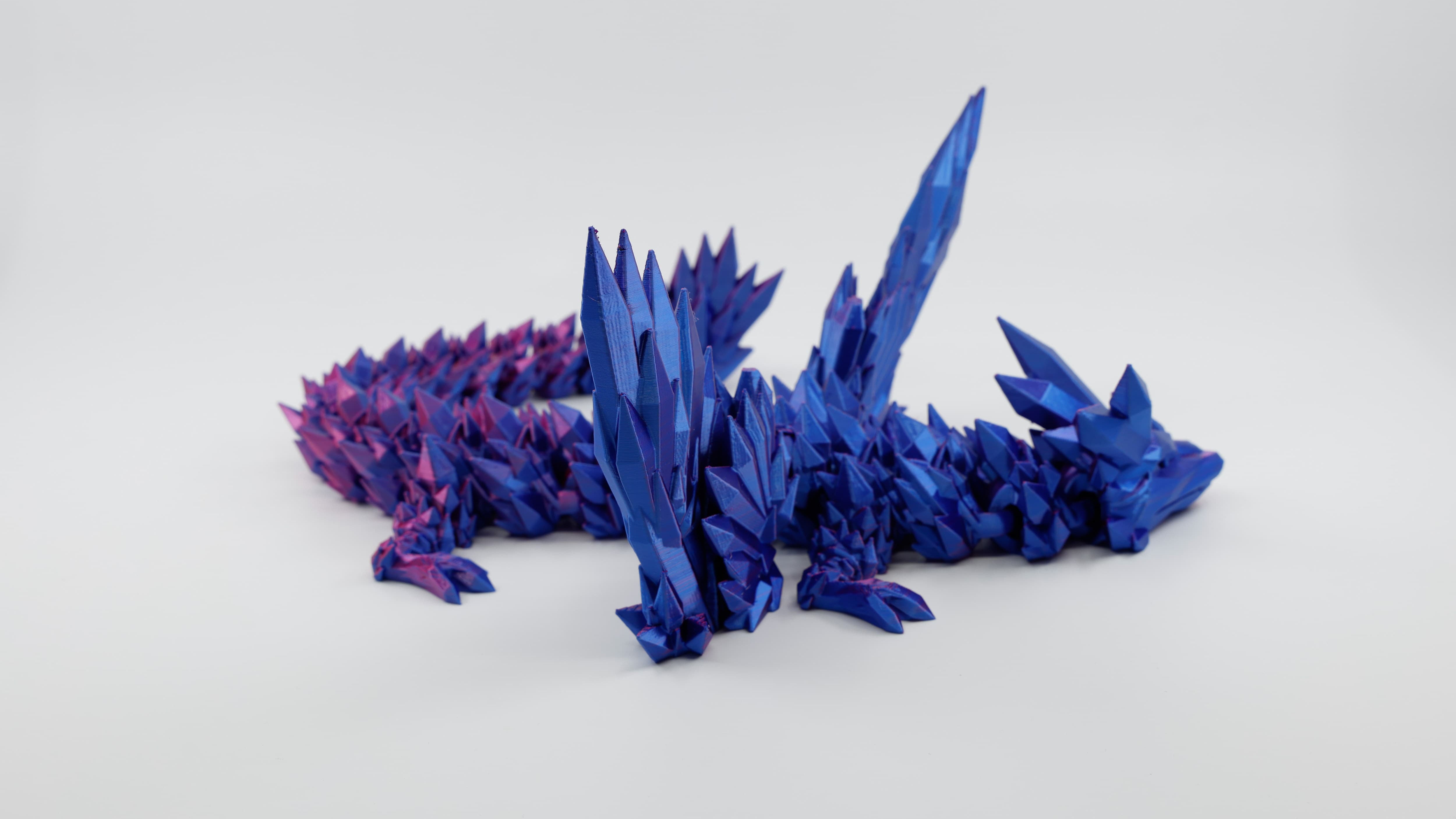 Crystal Winged Dragon Articulated