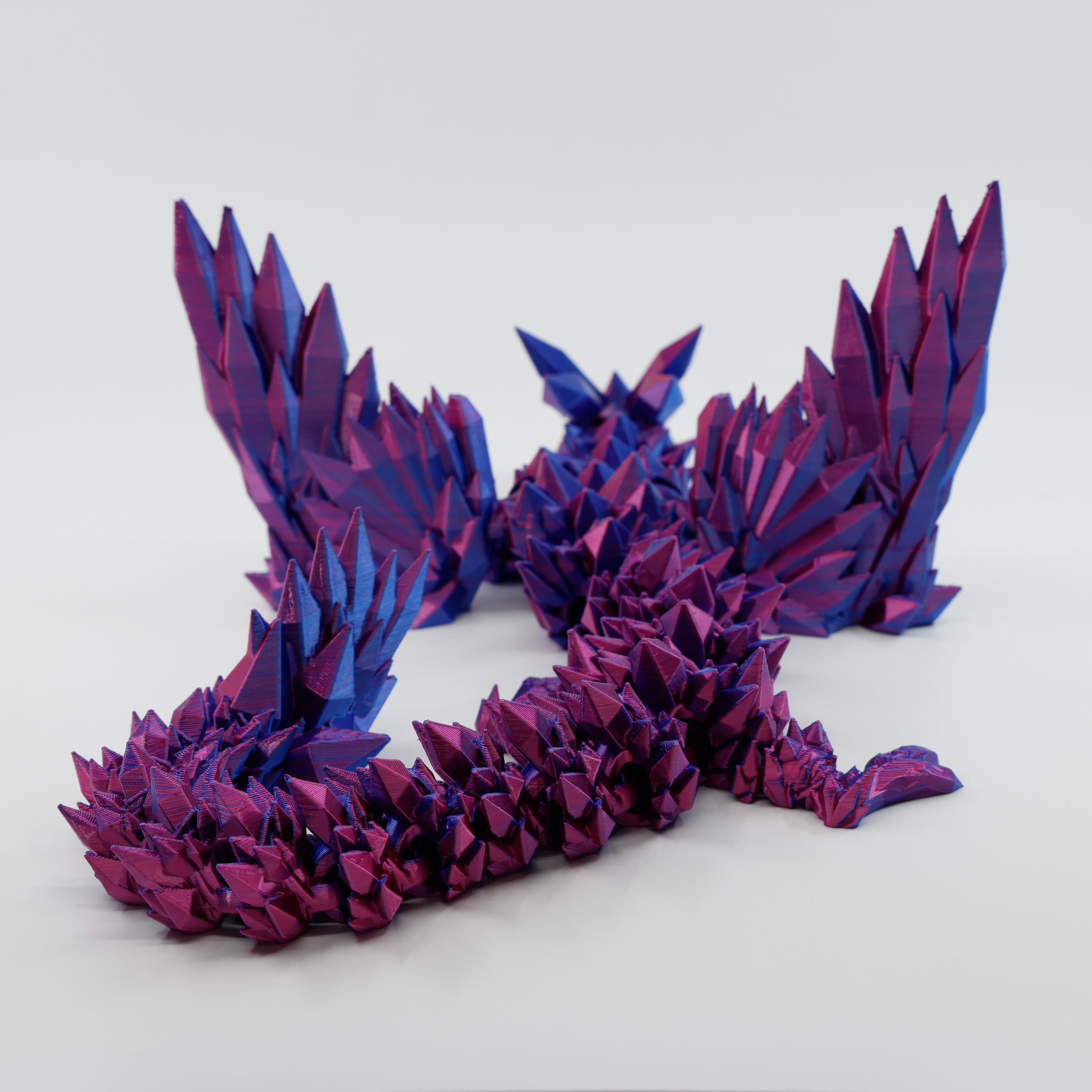 Crystal Winged Dragon Articulated