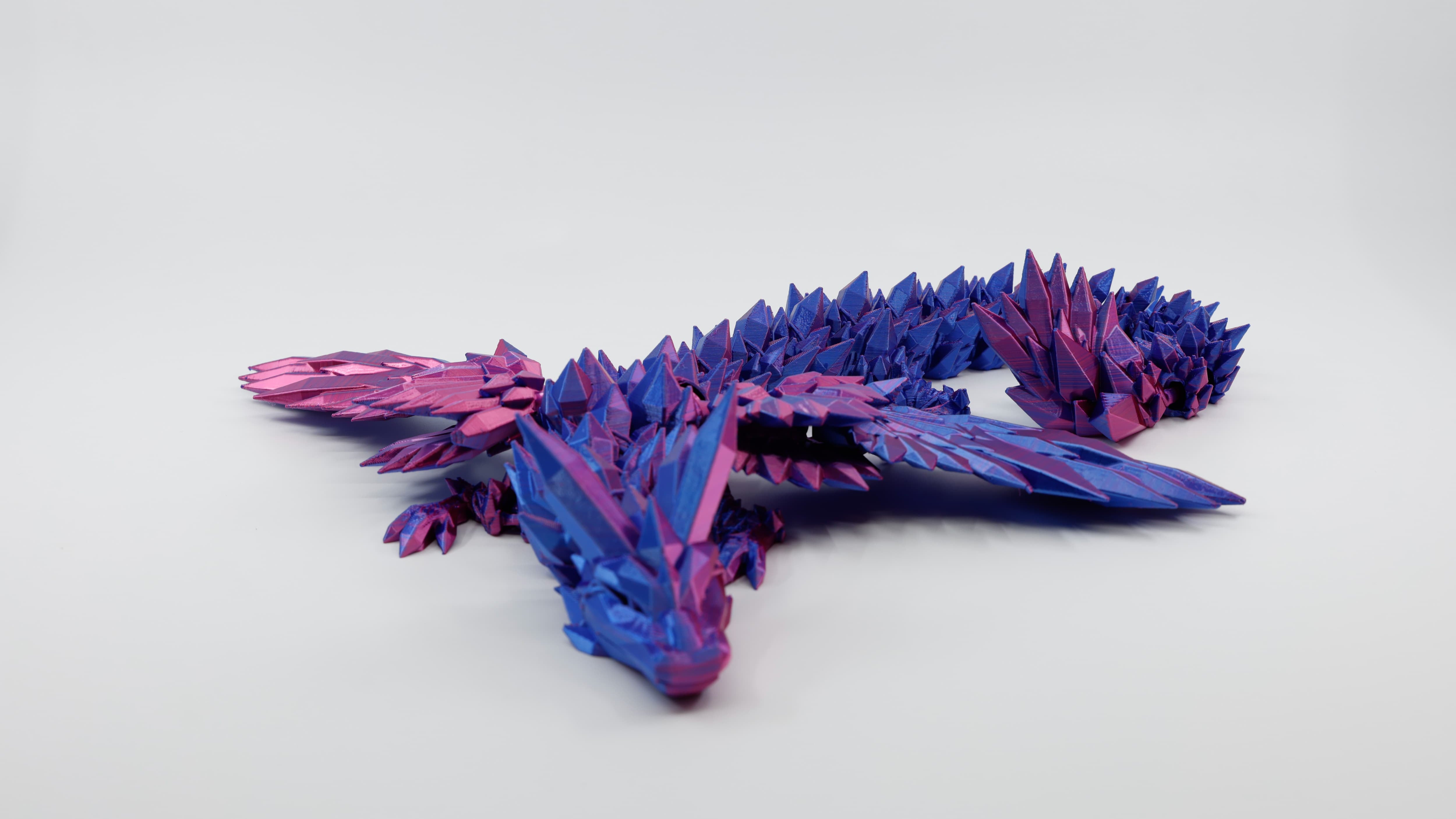 Crystal Winged Dragon Articulated
