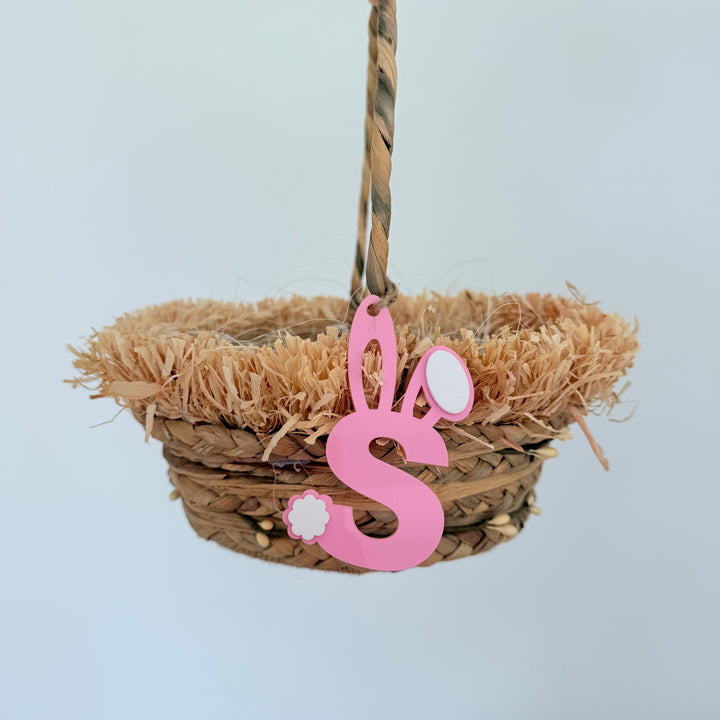 Bunny Ears Initial Tag