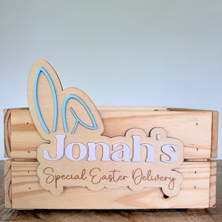 Easter Bunny Name Plaque