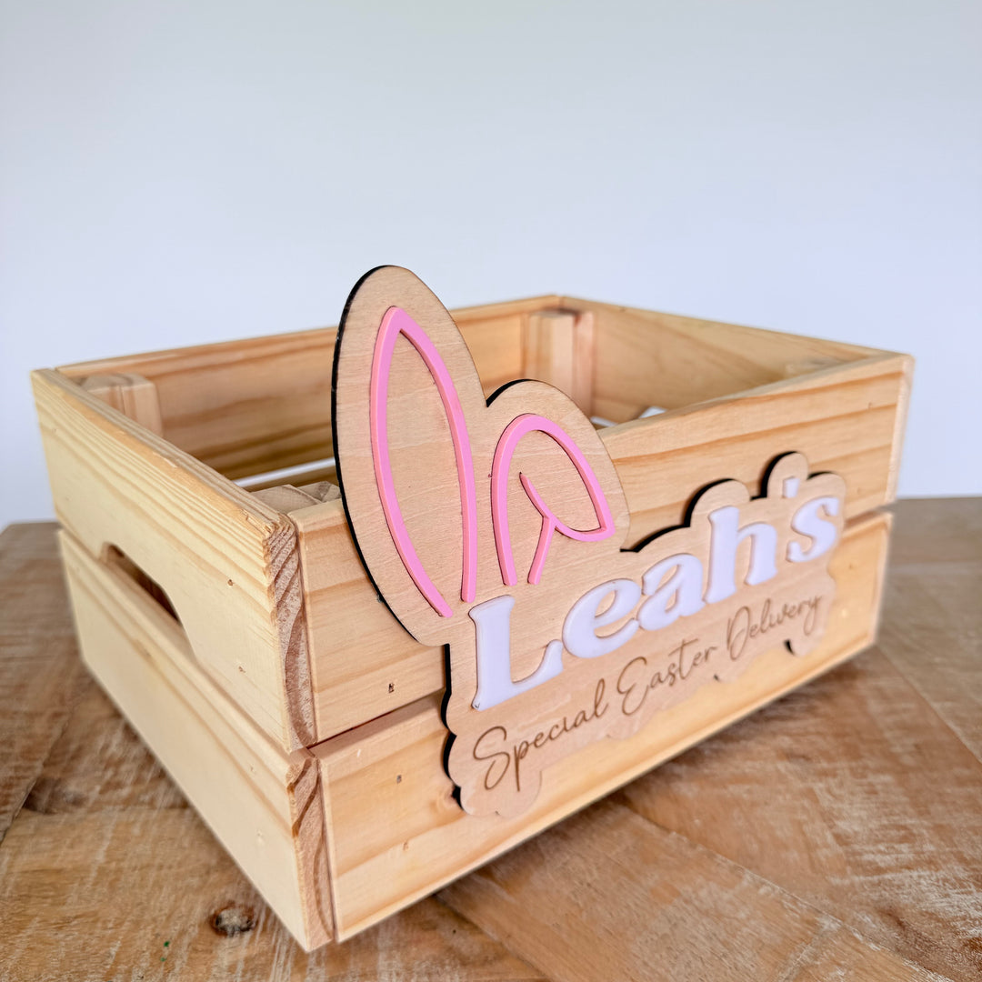 Easter Bunny Name Plaque