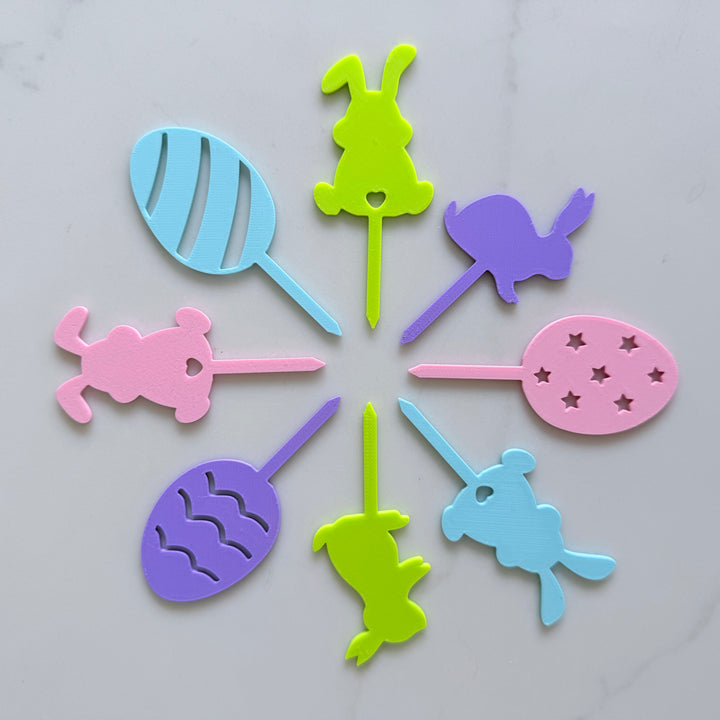 Easter Cupcake Toppers