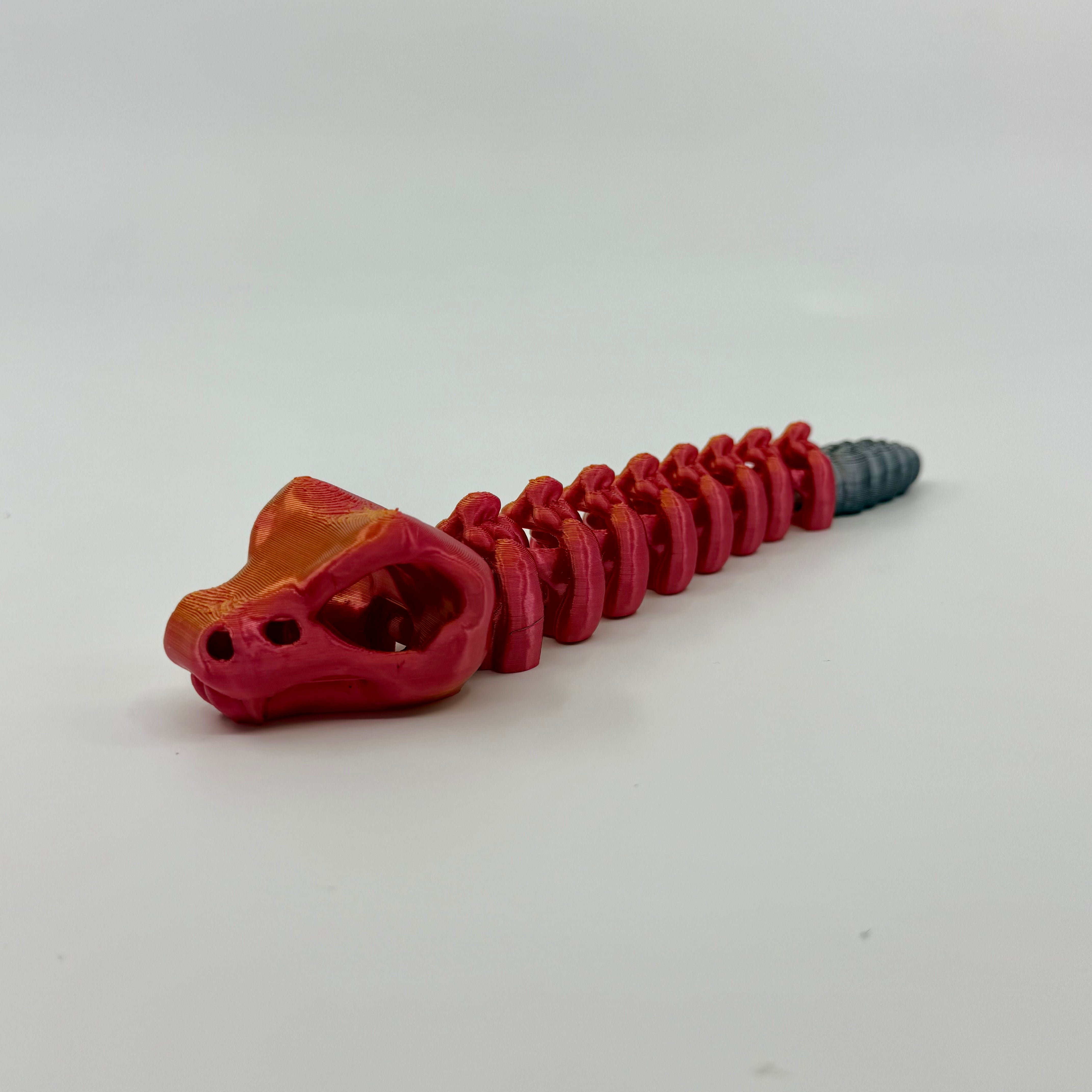 Mini Skeleton Rattlesnake