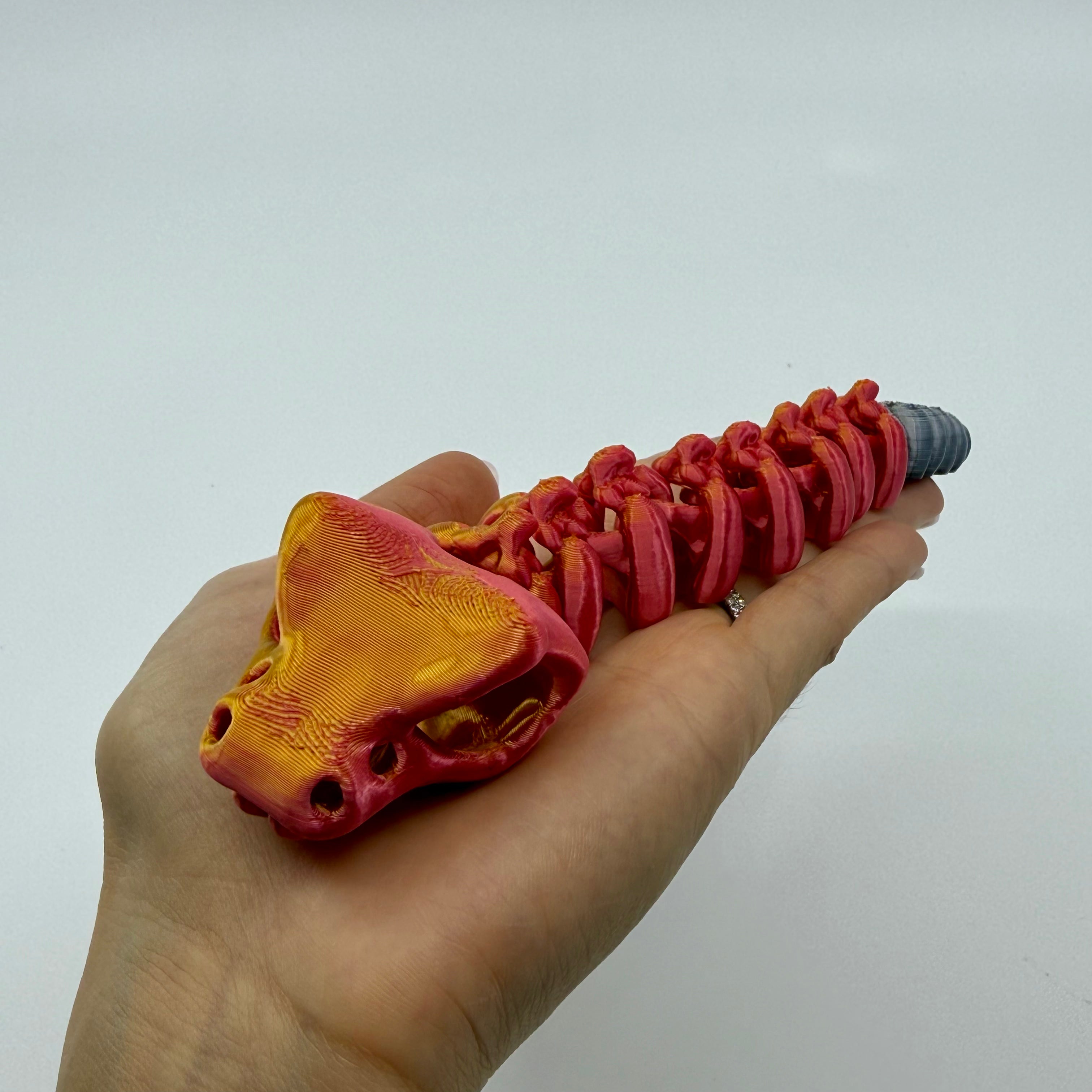 Mini Skeleton Rattlesnake