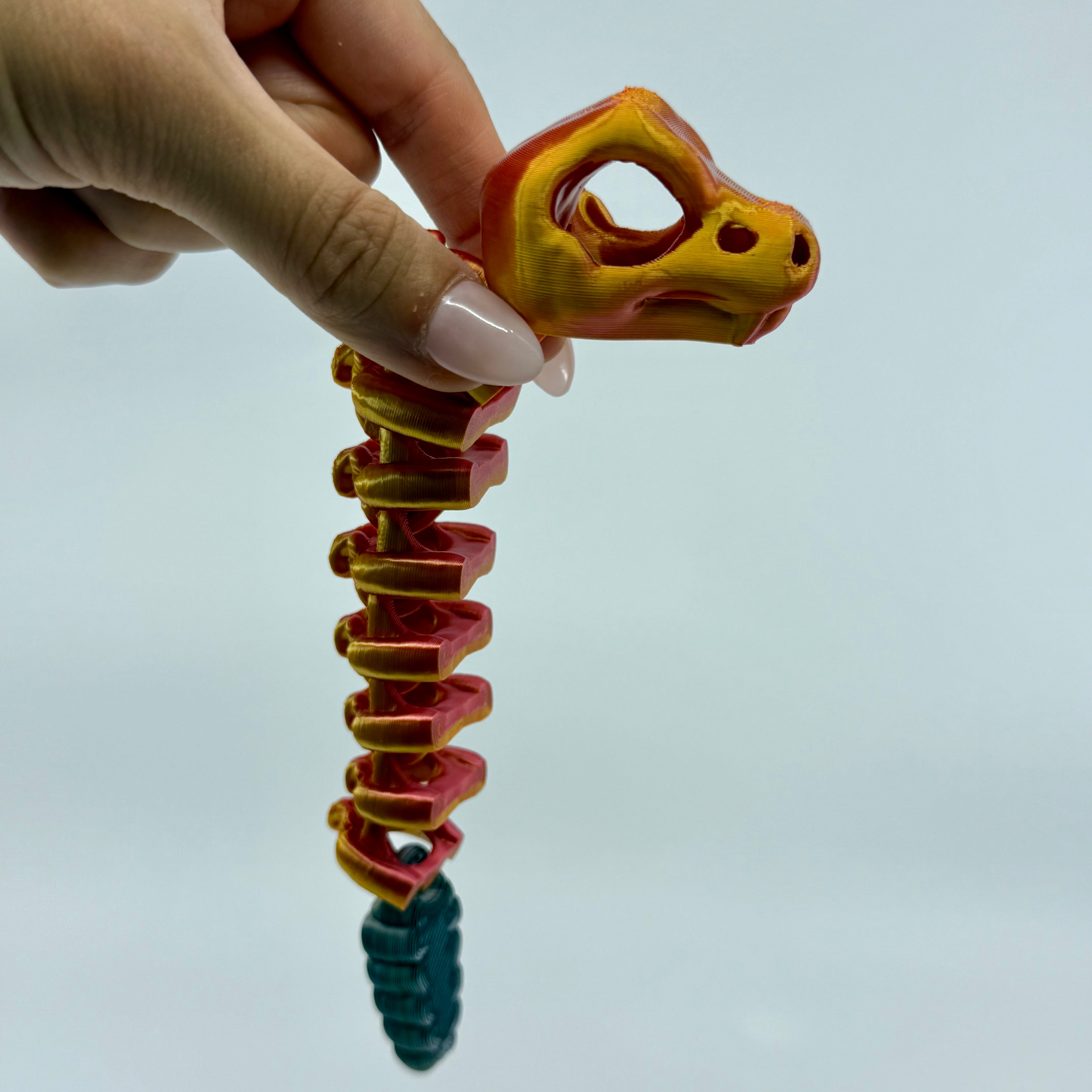 Mini Skeleton Rattlesnake