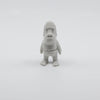 Front view of articulated mini Moai sensory fidget with detailed facial features and 3D printed design