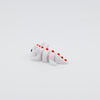 Back view of mini dragon fidget showing tail segments